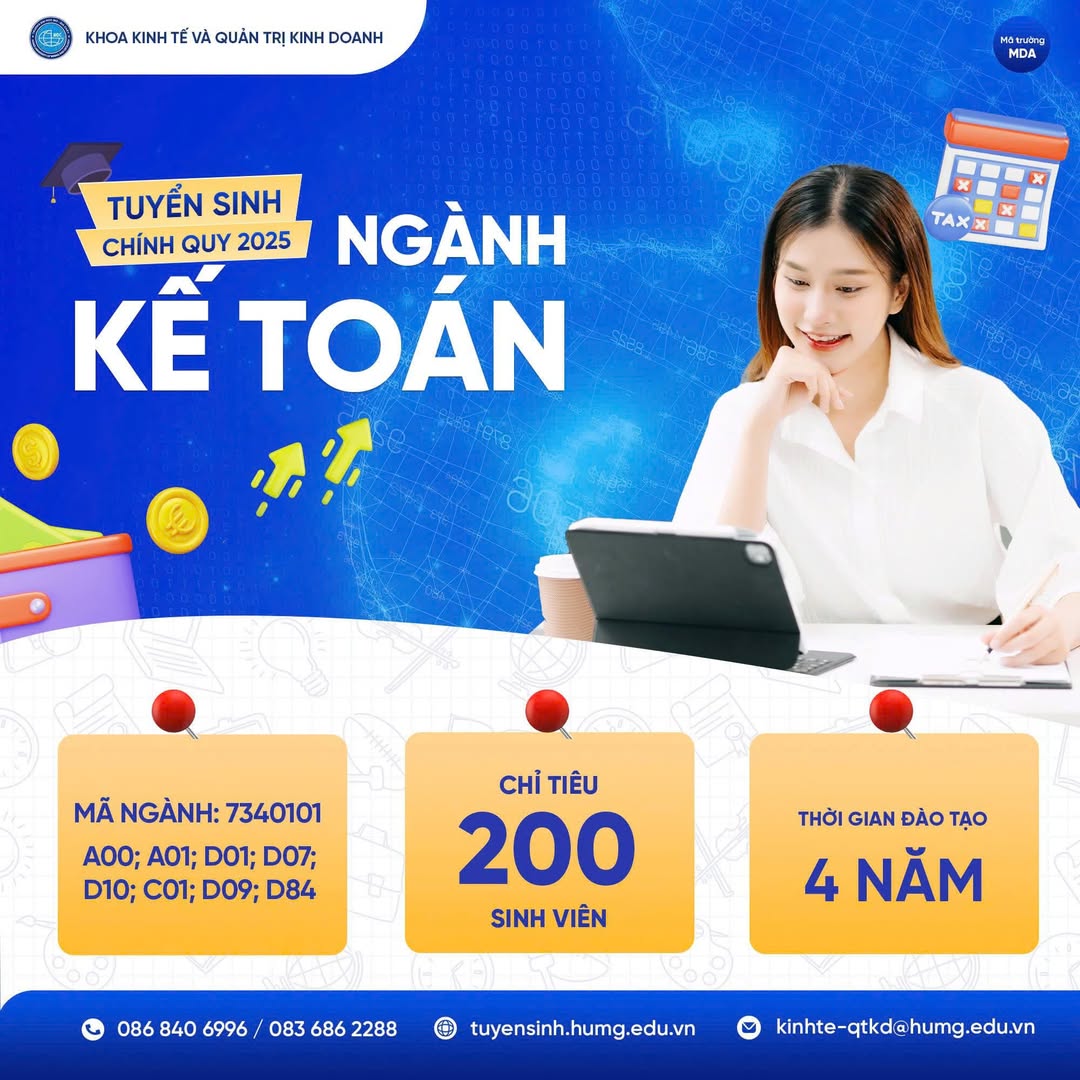 HỌC KẾ TOÁN – VỮNG VÀNG TƯ DUY TÀI CHÍNH, CHỦ ĐỘNG ĐÓN CƠ HỘI