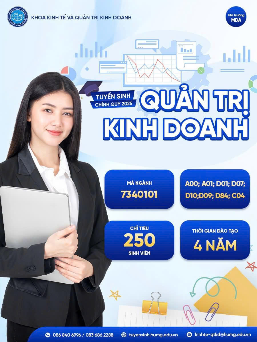 HỌC QUẢN TRỊ KINH DOANH – CẦM CHÌA KHÓA DẪN LỐI TƯƠNG LAI